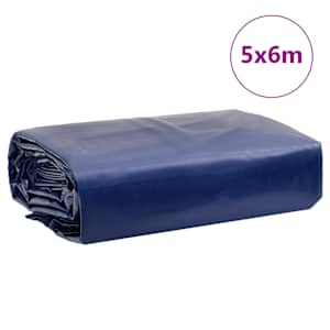 Plachta modrá 5 x 6 m 650 g/m² - obrázek 9