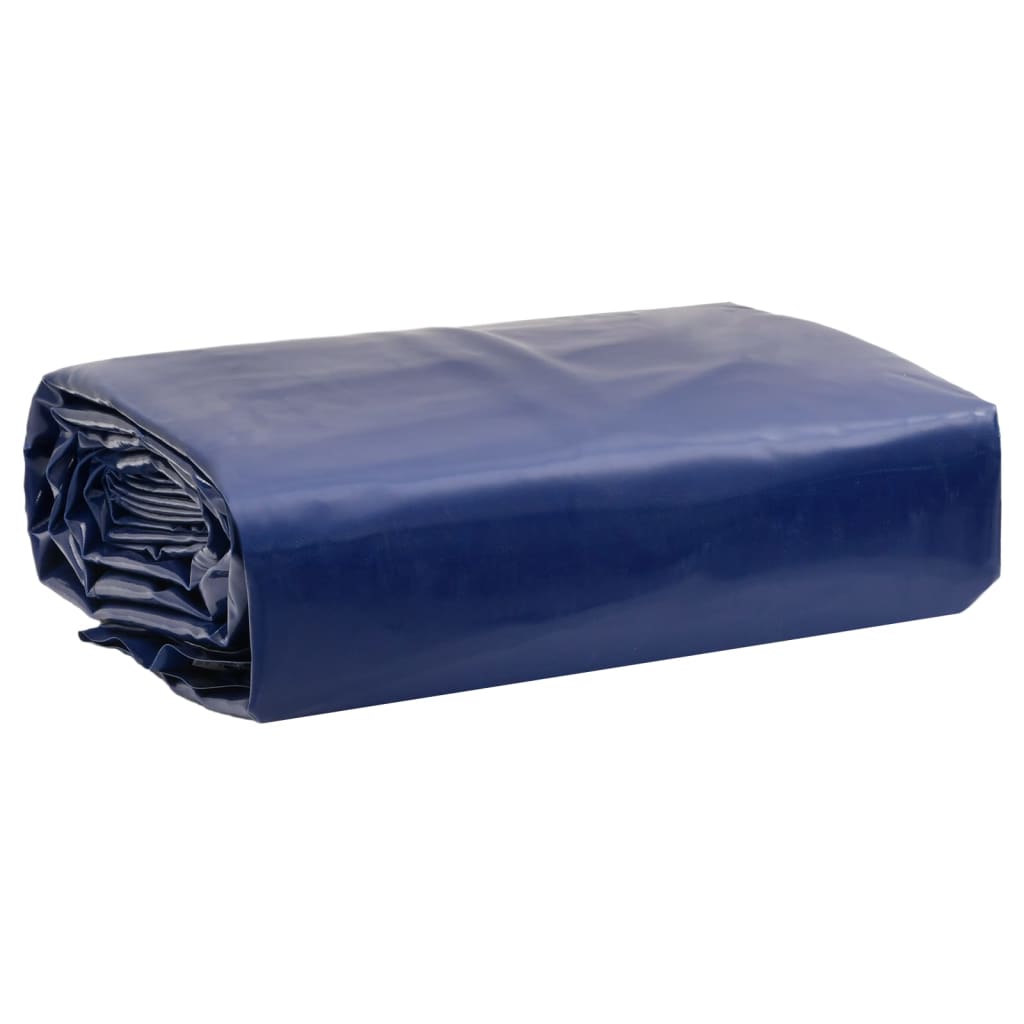 vidaXL Bâche bleu 5x8 m 600 g/m²