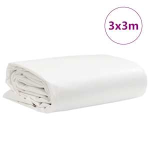 Plachta bílá 3 x 3 m 650 g/m² - obrázek 9