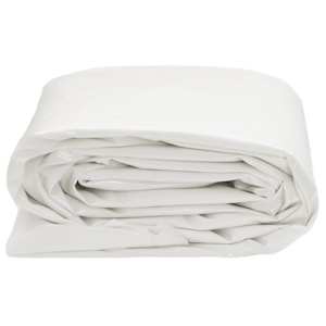 Plachta 650g / m² Bílá 6 x 8 m Plátno s PVC povrchovou úpravou - obrázek 3