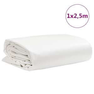 Plachta bílá 1 x 2,5 m 650 g/m² - obrázek 9