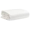 vidaXL Tarpaulin 650g / m&sup2; Valge 1,5 x 2 m L&otilde;uend PVC kattega