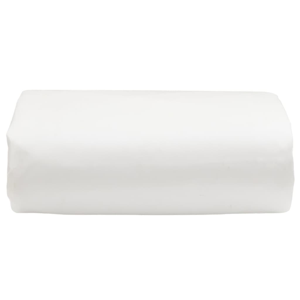 vidaXL Dekzeil 650 g/m² 2,5x4,5 m wit afbeelding