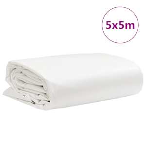 Plachta bílá 5 x 5 m 650 g/m² - obrázek 9