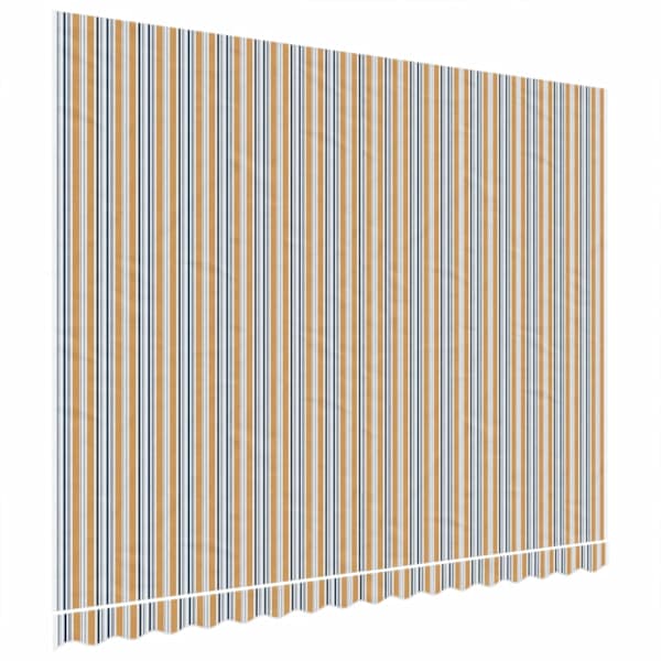 vidaXL varikatuse asenduskangas, mitmev&auml;rviline, 400 x 300 cm, pol&uuml;ester