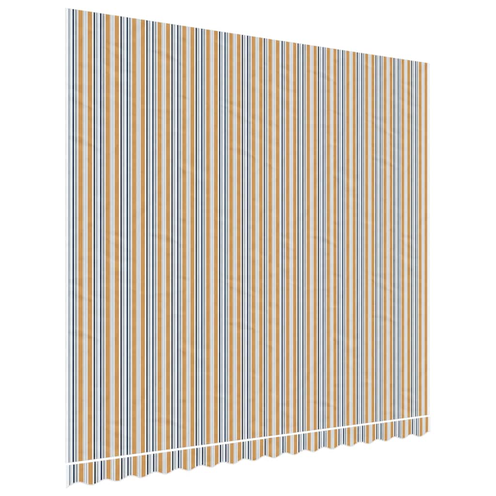 vidaXL Náhradní plachta na markýzu vícebarevná 400 x 350 cm polyesterová