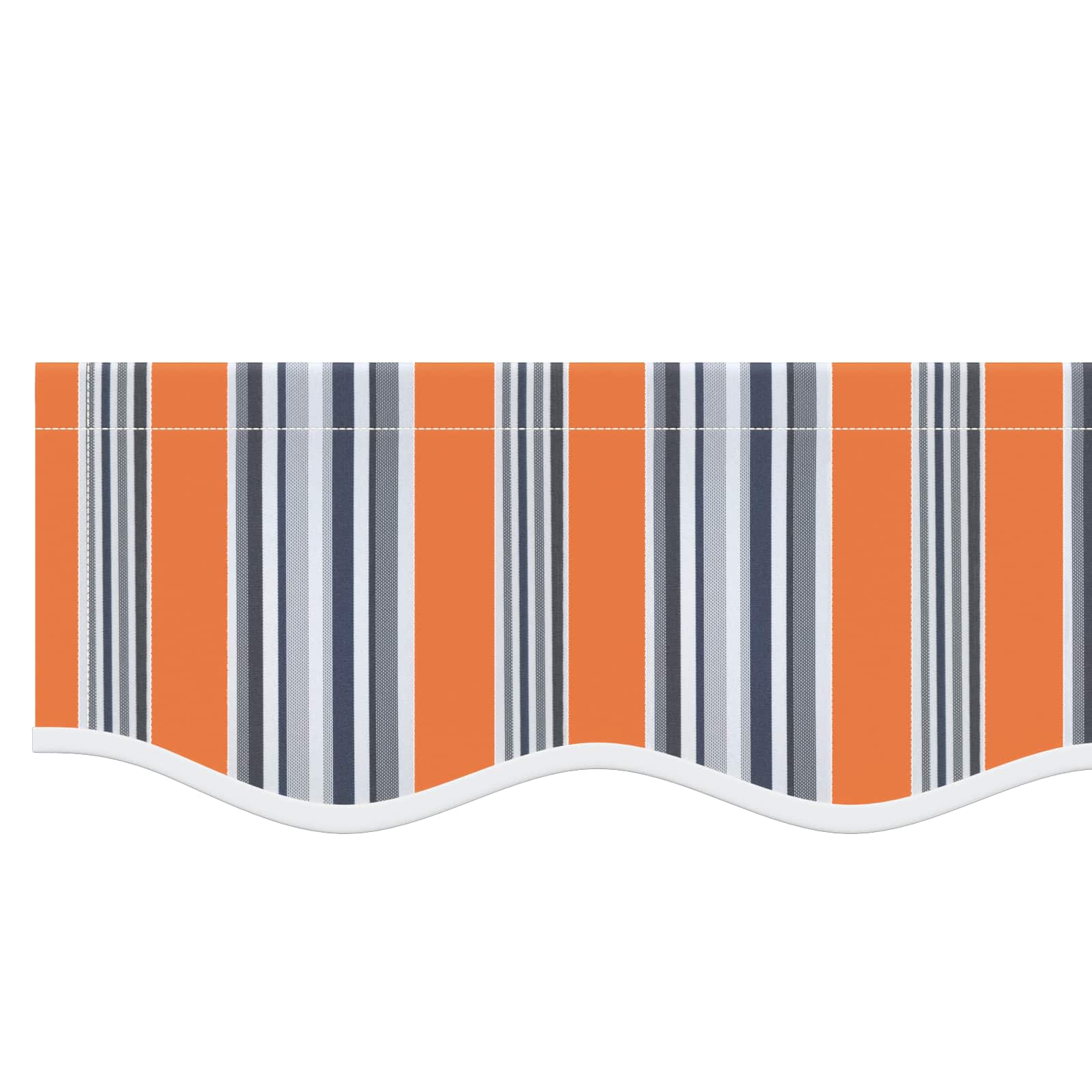 vidaXL Ersatzstoff für Markise Mehrfarbig 450x350 cm Polyester – Bild 4