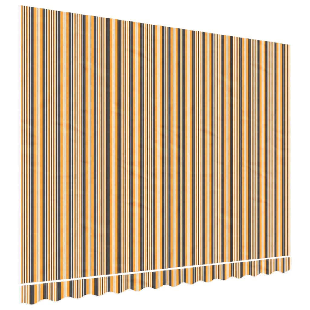 vidaXL Náhradní plachta na markýzu vícebarevná 350 x 250 cm polyesterová