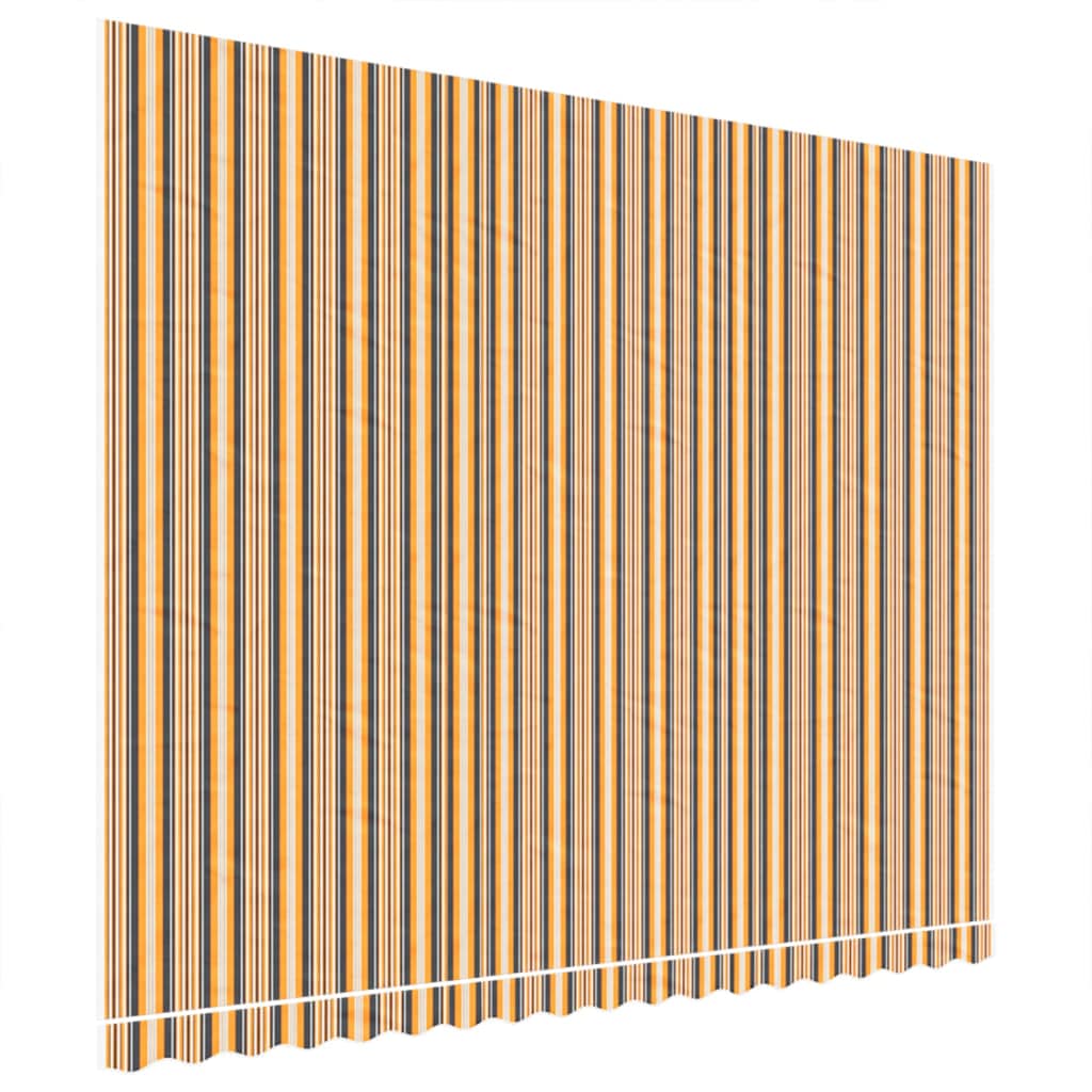 vidaXL Náhradní plachta na markýzu vícebarevná 450 x 350 cm polyesterová
