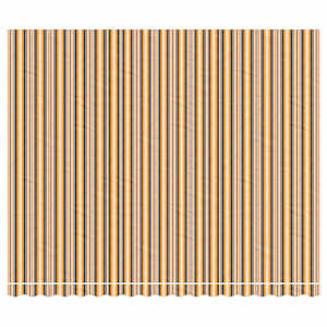 Náhradní plachta na markýzu vícebarevná 450 x 350 cm polyesterová - obrázek 3