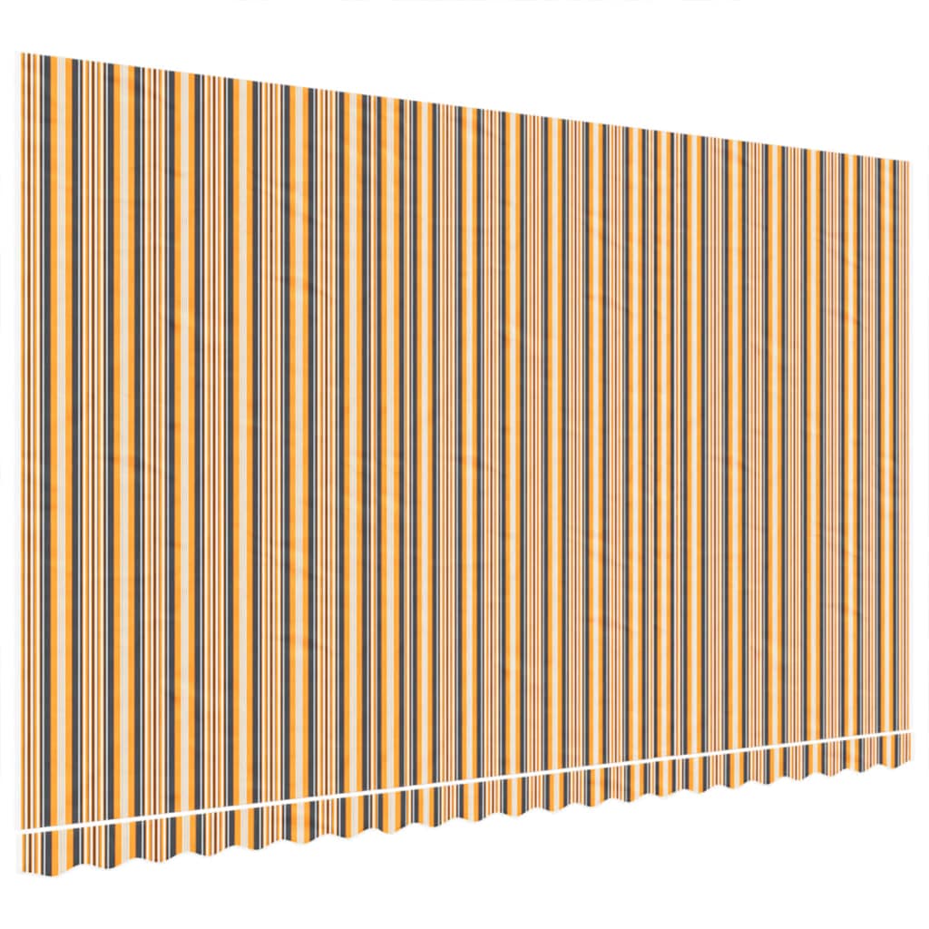 vidaXL Náhradní plachta na markýzu vícebarevná 500 x 300 cm polyesterová