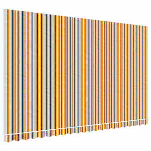 Náhradní plachta na markýzu vícebarevná 480 x 295 cm polyesterová - obrázek 2
