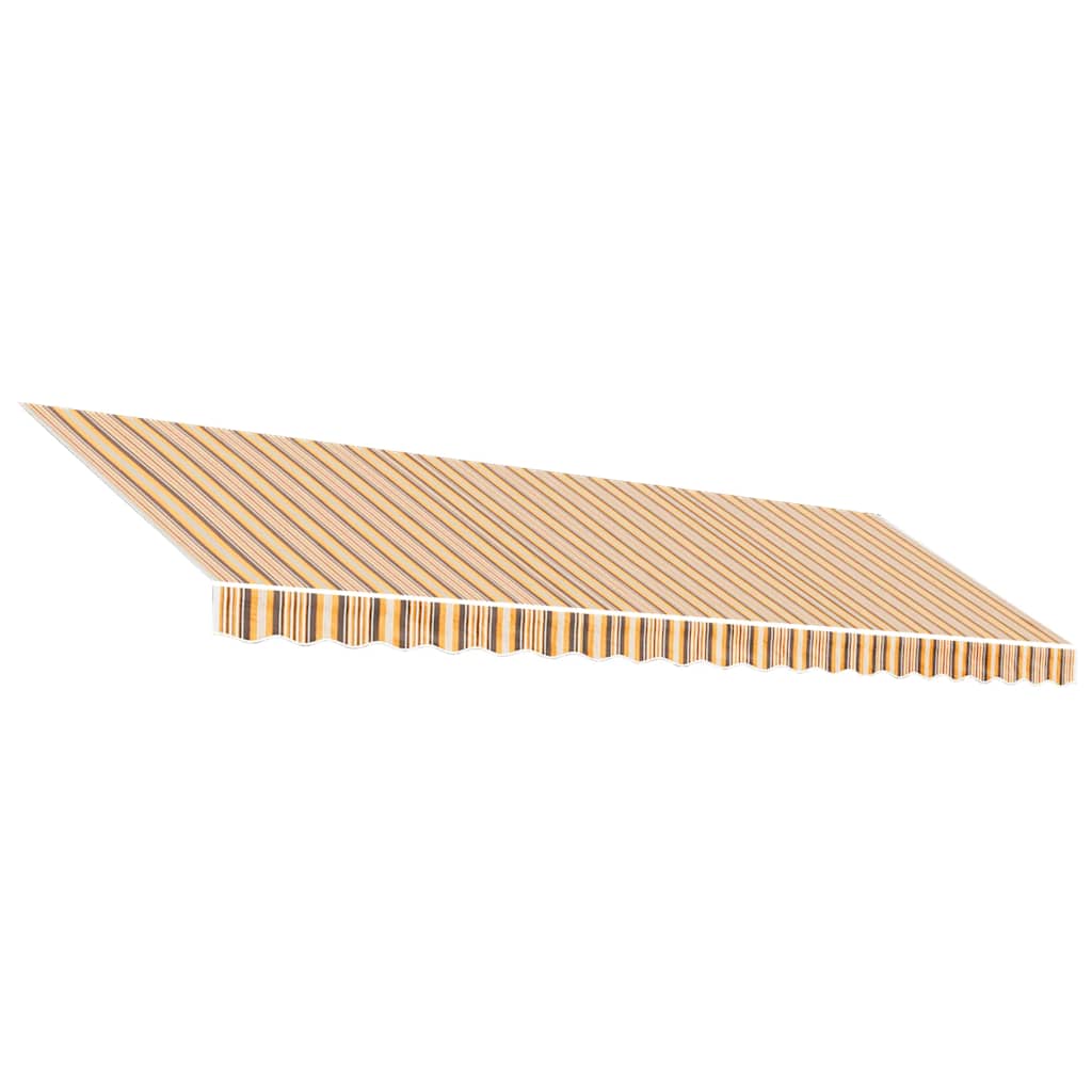 vidaXL Náhradní plachta na markýzu vícebarevná 500 x 350 cm polyesterová