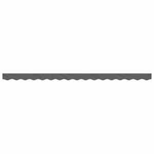 vidaXL Replacement Awning Valance Fabric Anthracite Stripe