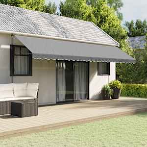 Nadomestna tkanina za tendo volančki antracitne črte 6 m