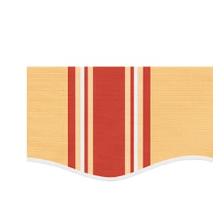 Náhradní volán k markýze žluté a oranžové pruhy 330x20 cm - obrázek 4
