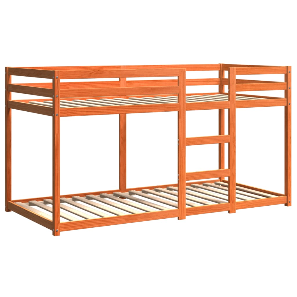 Bunk Bed Loft Bed Children Bed Frame Kids Twin Sleeper Solid Wood Pine vidaXL