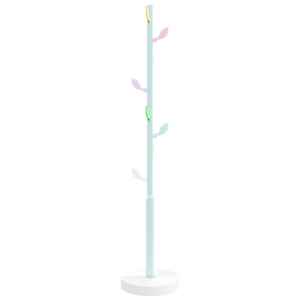 vidaXL riidenagi, sinine, 172 cm, pulberv&auml;rvitud raud