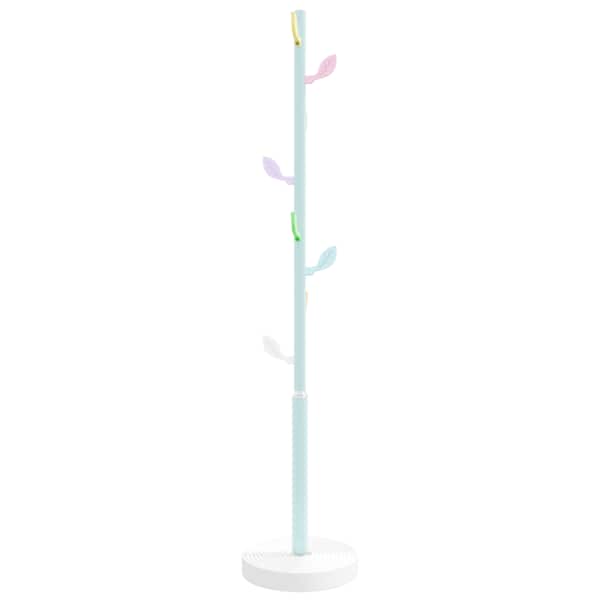 vidaXL riidenagi, sinine, 172 cm, pulberv&auml;rvitud raud