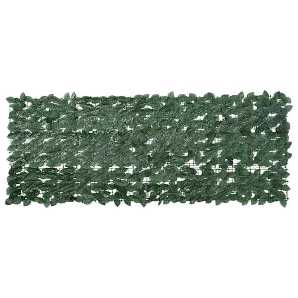 vidaXL r&otilde;dusirm, tumerohelised lehed, 200 x 75 cm