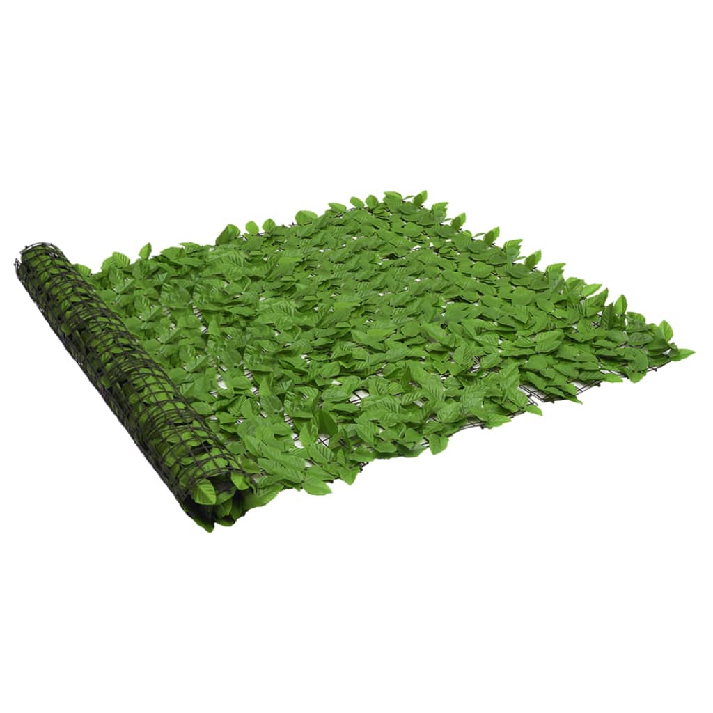 vidaXL altanafskærmning 200x150 cm grønne blade