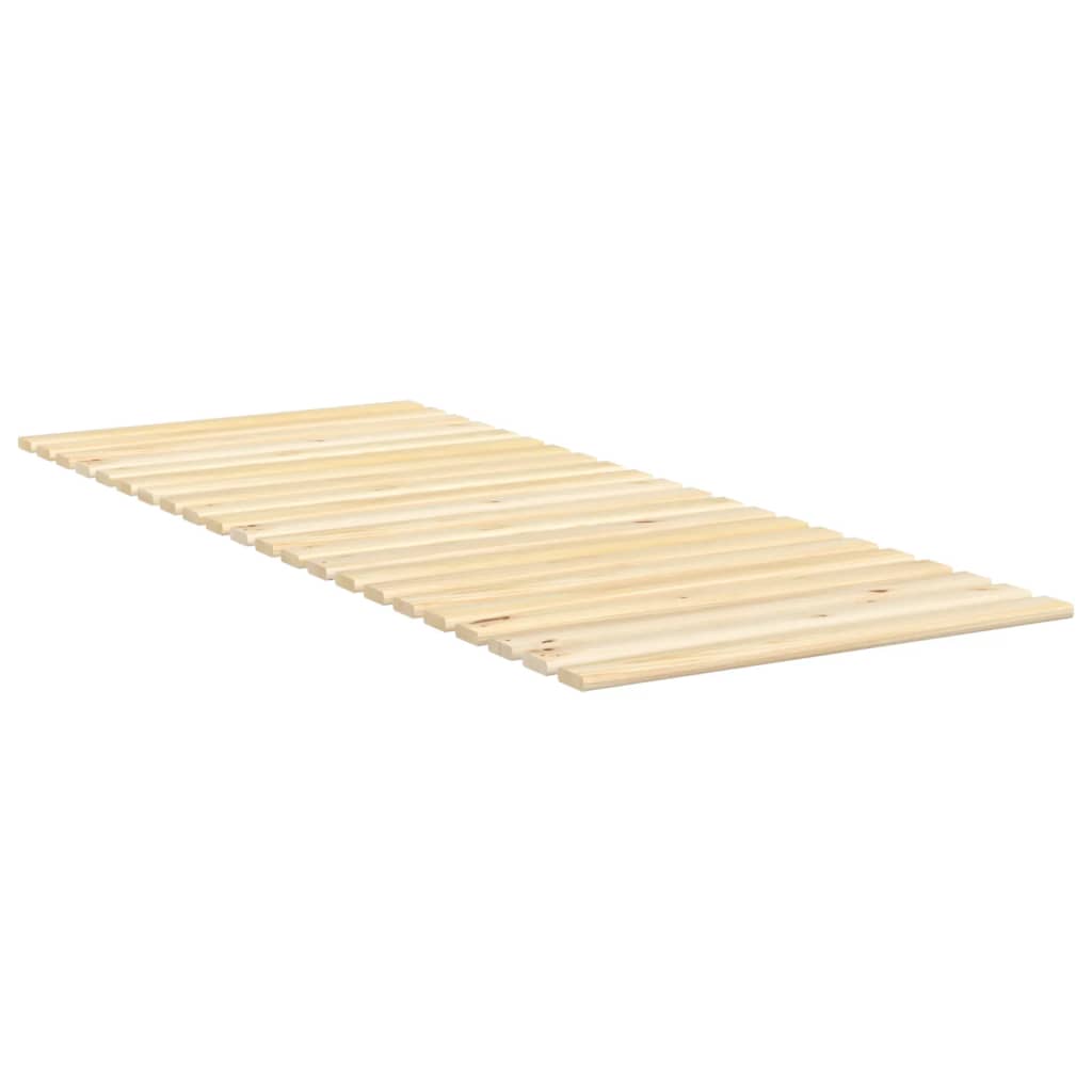 vidaXL Lattes de lit 80x200 cm bois de pin massif