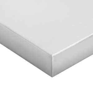 Nástěnné police 2 ks 50 x 23,5 x 3 cm stříbrné nerezová ocel - obrázek 9