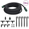 vidaXL aia kastmisvoolik, must, 0,6" 10 m, kumm