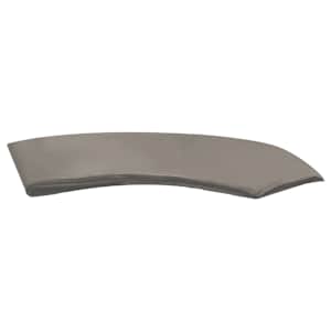 Bimini stříška se 2 oblouky šedá 150x120x110 cm - obrázek 8