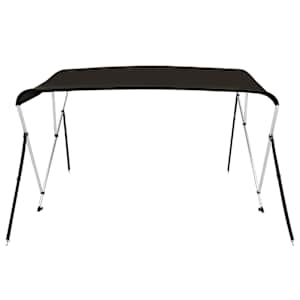Bimini stříška se 3 oblouky černá 183x180x137 cm - obrázek 3