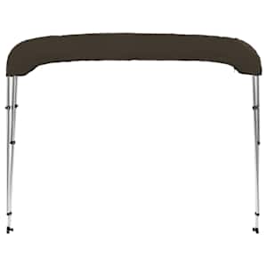Bimini stříška se 3 oblouky černá 183x180x137 cm - obrázek 4