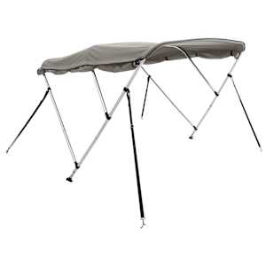 Bimini stříška se 3 oblouky a bočnicemi 183x(137–152)x137 cm - obrázek 3