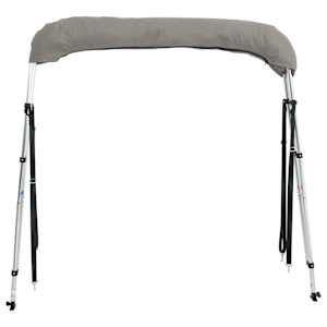 Bimini stříška se 3 oblouky a bočnicemi 183x(137–152)x137 cm - obrázek 6