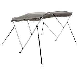 Bimini stříška se 3 oblouky a bočnicemi 183x(154–167)x137 cm - obrázek 3