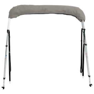 Bimini stříška se 3 oblouky a bočnicemi 183x(154–167)x137 cm - obrázek 6