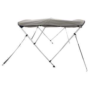Bimini stříška se 3 oblouky a bočnicemi 183x(154–167)x137 cm - obrázek 8