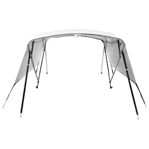 Bimini stříška se 4 oblouky a bočnicemi 243x(230–244)x137 cm - obrázek 4