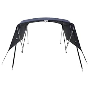 Bimini stříška se 4 oblouky a bočnicemi 243x(170–182)x137 cm - obrázek 4
