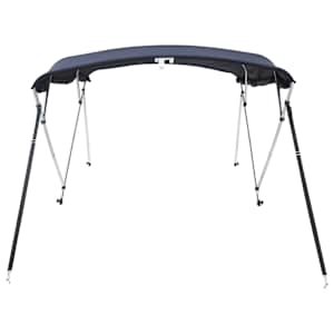 Bimini stříška se 4 oblouky a bočnicemi 243x(170–182)x137 cm - obrázek 5