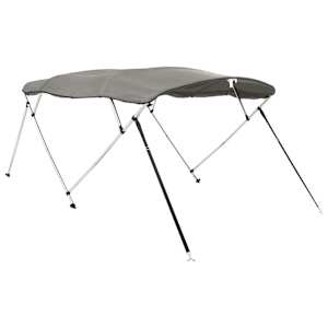 vidaXL B&aring;tkalesje 4-buet med sidevegger 243x(170-182)x137 cm