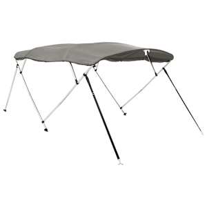 vidaXL Parasolar Bimini 4 arcuri pereți laterali, 243x(185-198)x137 cm