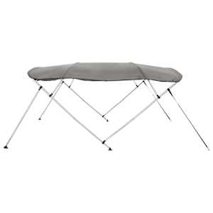 Bimini stříška se 4 oblouky a bočnicemi 243x(230–244)x137 cm - obrázek 8
