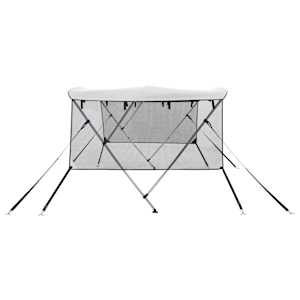 Bimini stříška se 3 oblouky a bočnicemi 183x(137–152)x137 cm - obrázek 7