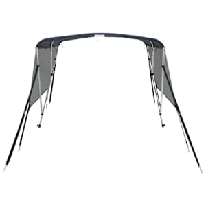 Bimini stříška se 3 oblouky a bočnicemi 183x(137–152)x137 cm - obrázek 4