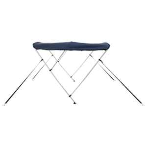 Bimini stříška se 3 oblouky a bočnicemi 183x(137–152)x137 cm - obrázek 8