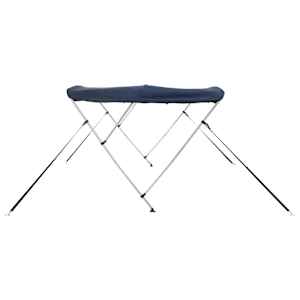 Bimini stříška se 3 oblouky a bočnicemi 183x(154–167)x137 cm - obrázek 8