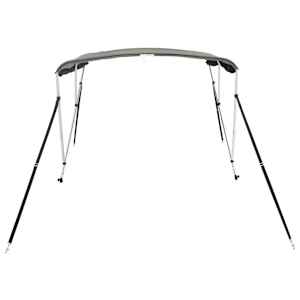 Bimini stříška se 3 oblouky a bočnicemi 183x(137–152)x137 cm - obrázek 5