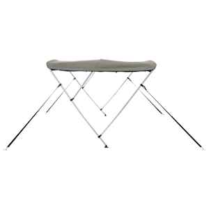 Bimini stříška se 3 oblouky a bočnicemi 183x(137–152)x137 cm - obrázek 8