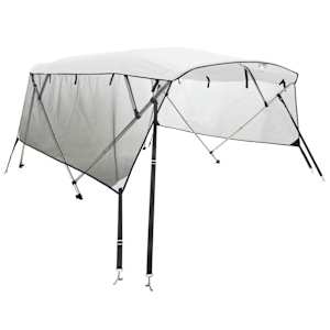Bimini stříška se 4 oblouky a bočnicemi 243x(170–182)x137 cm - obrázek 2