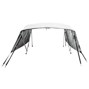 Bimini stříška se 4 oblouky a bočnicemi 243x(170–182)x137 cm - obrázek 4